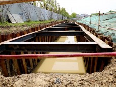 江蘇蘇州湖東110千伏變電站3號主變擴(kuò)建工程線路工程頂管部分