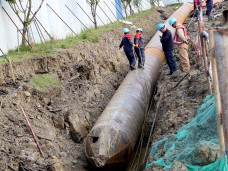 江蘇蘇州湖東110千伏變電站3號主變擴(kuò)建工程線路工程頂管部分