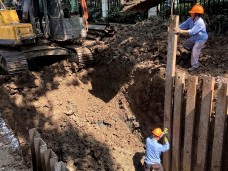 江蘇蘇州榭雨110千伏變電站2號主變電擴(kuò)建工程線路工程土建部分